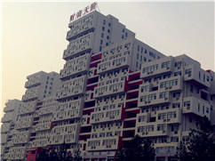 [鄭州真石漆]富士康冠達花園個性設(shè)計，只用超前單彩真石漆
